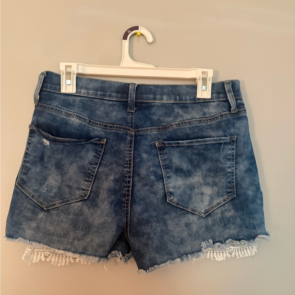 High Rise Mudd Shorts - Picture 4 of 7